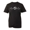 Heart Beat Football Funny Football Sports Lovers Soccer Game Players Top Unisex , , , Long Sleeve Tee