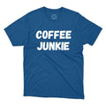 Coffee Junkie Coffee Lovers Gift Cute Coffee Tee Printed Unisex Unisex , , , Long Sleeve Tee