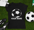 Personalised Football Soccer Footballer Player Club Sports XMAS Gift Top Unisex , , , Long Sleeve Tee