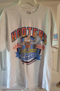 VTG🔥HOOTERS GAME DAY COLLEGE/PRO TSHIRT🔥90s CORSO/BRADSHAW HOOTERS SHIRT🔥USO Unisex , , , Long Sleeve Tee