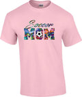 Soccer Mom Support Son Daughter Soccer Ball Team Unisex , , , Long Sleeve Tee