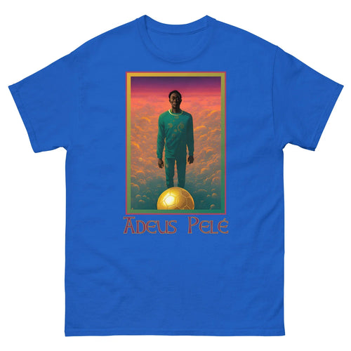 "Adeus Pelé" Unofficial Fan Art Men's classic tee Soccer Fútbol Brasil Brazil Unisex , , , Long Sleeve Tee