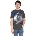 Garfield Dj Lazy S-3XL, Charcoal Unisex , , , Long Sleeve Tee