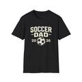 Soccer 2026 Graphic Tee | Soccer Player Silhouette Shirt Unisex , , , Long Sleeve Tee