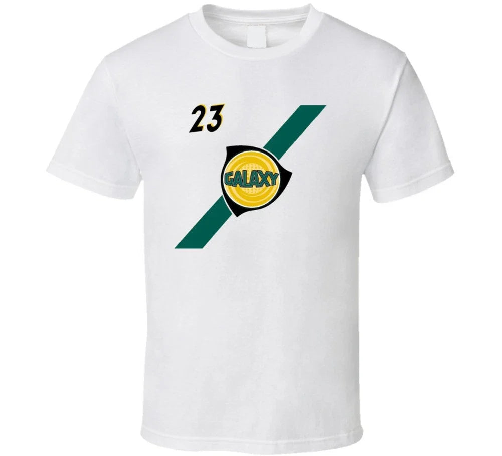 David Beckham LA Galaxy 23 Soccer T Shirt Unisex , , , Long Sleeve Tee