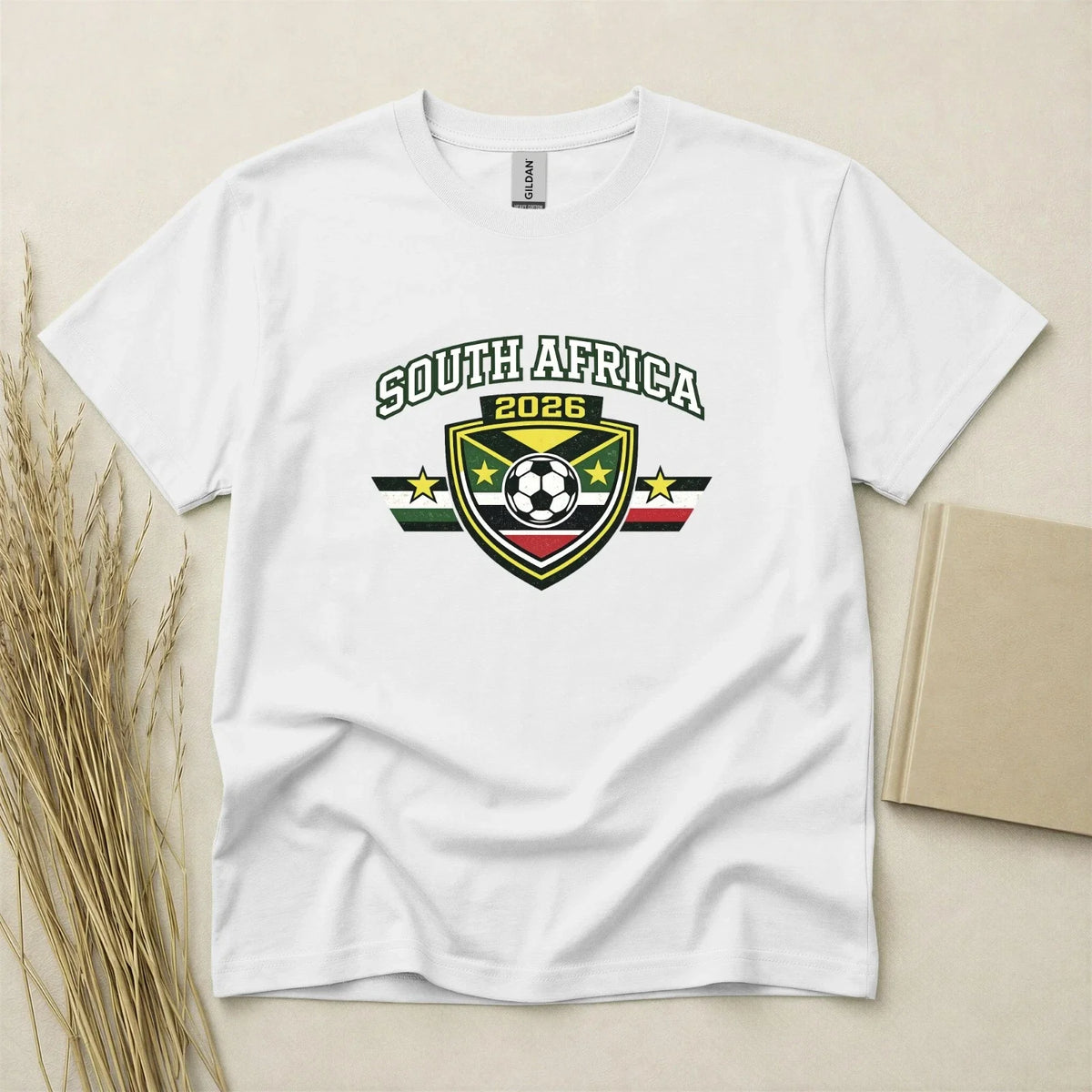 South Africa 2026 Football Fan T Shirt Soccer Supporters Gildan Family Top Unisex , , , Long Sleeve Tee
