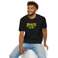 Brazil World Cup 2026 | Brazil Flag Soccer Design Unisex , , , Long Sleeve Tee