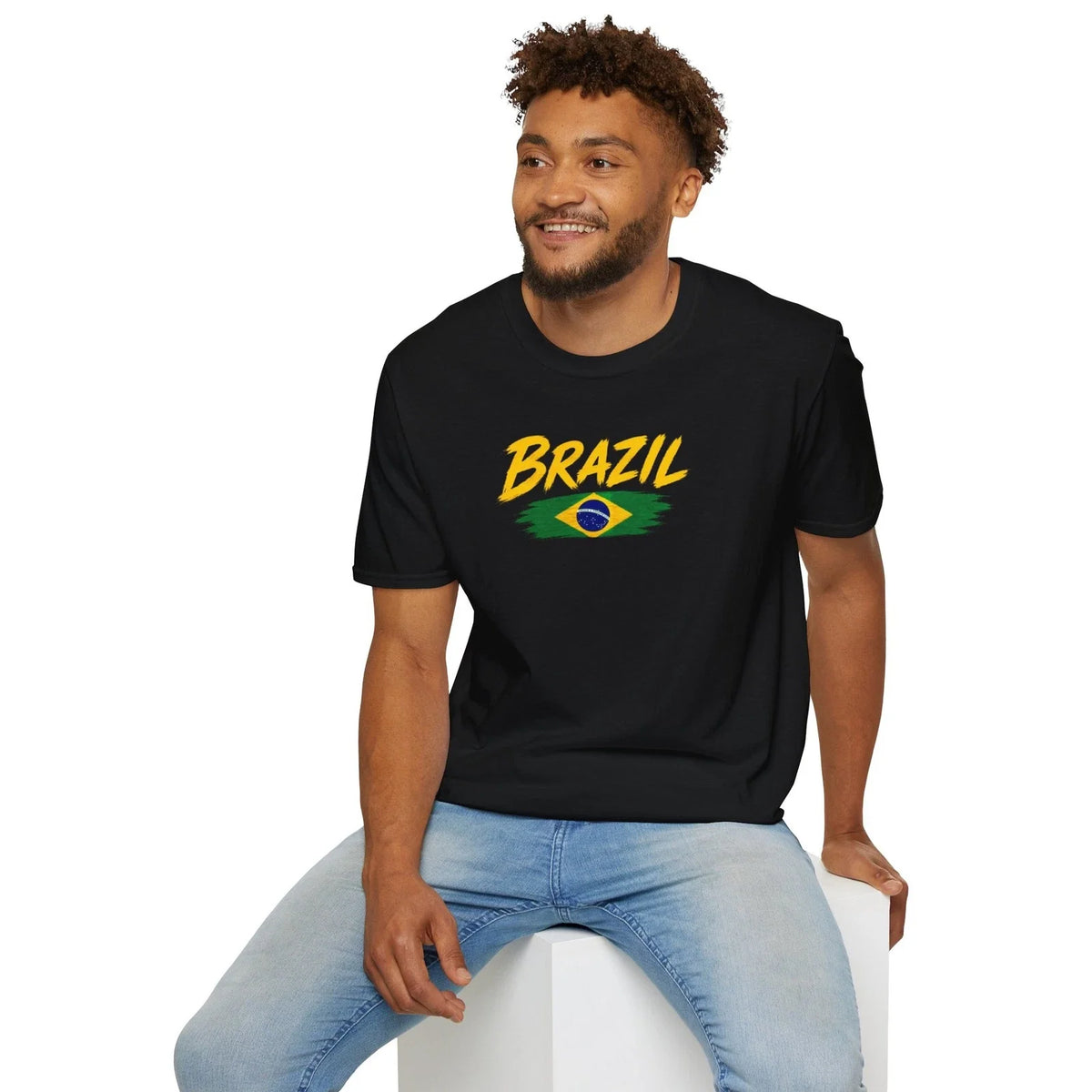 Brazil World Cup 2026 | Brazil Flag Soccer Design Unisex , , , Long Sleeve Tee