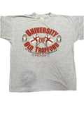 Vintage Old Trafford University T Shirt Double Sided EPL Manchester Unique Unisex , , , Long Sleeve Tee
