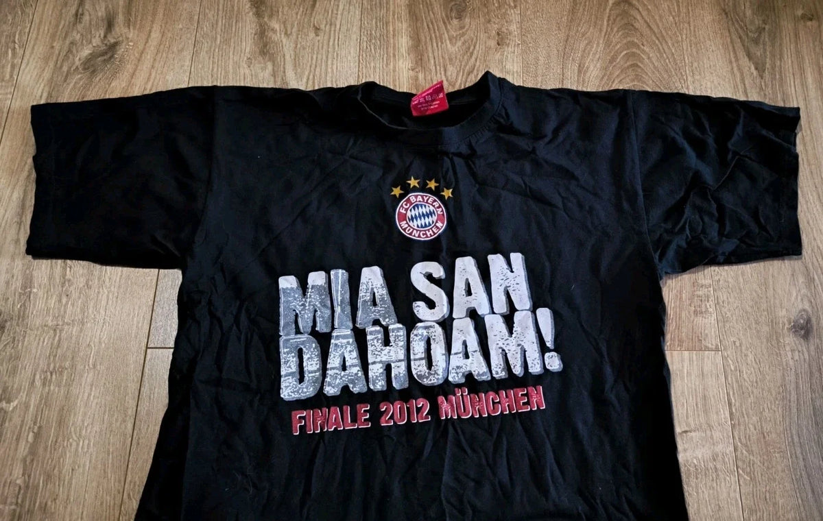 FC Bayern Munich Mia San Dahoam 2012 Adult Medium Black Unisex , , , Long Sleeve Tee