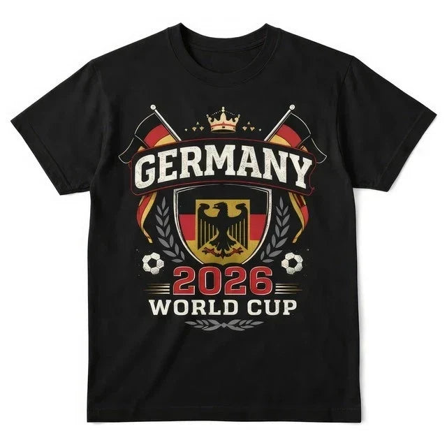 Germany World Cup 2026 Football Fan Unisex , , , Long Sleeve Tee