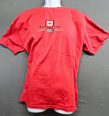 Vancouver Canada Men's Red Large Casual Short Sleeve Cotton Maple Leaf Unisex , , , Long Sleeve Tee