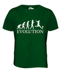 FOOTBALLER EVOLUTION OF MAN MENS TEE TOP GIFT SOCCER Unisex , , , Long Sleeve Tee