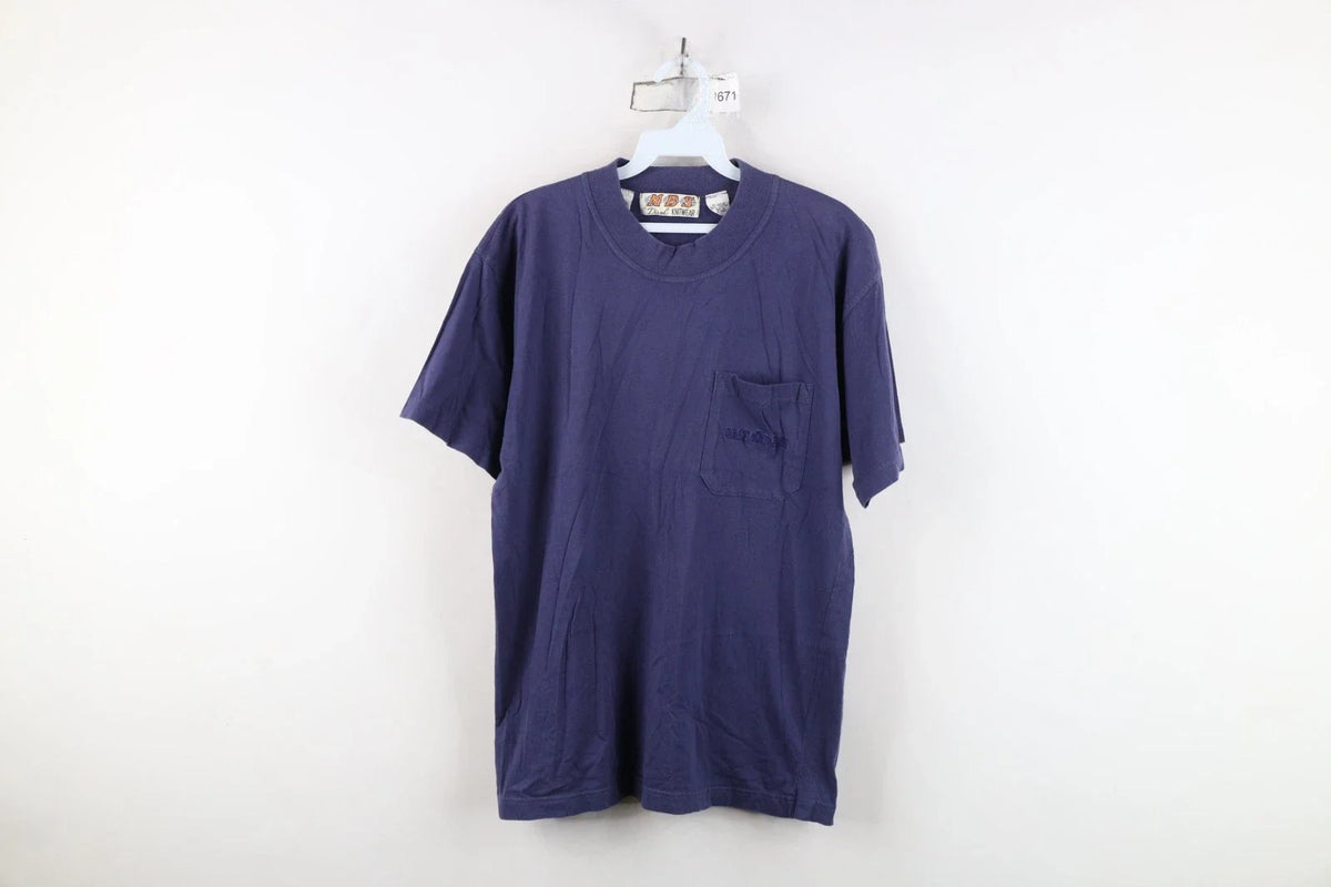 Vintage 90s MBS Diesel Knitwear Mens Medium Spell Out Pacific Pocket Unisex , , , Long Sleeve Tee