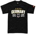 Personalized Germany Fan Shirt, Custom Name & Number Tee, Germany Soccer Unisex , , , Long Sleeve Tee