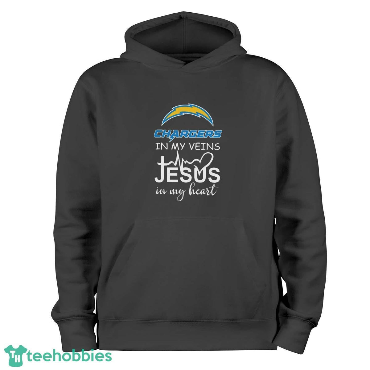San Diego Chargers In My Veins Jesus In My Heart Unisex , , , Long Sleeve Tee