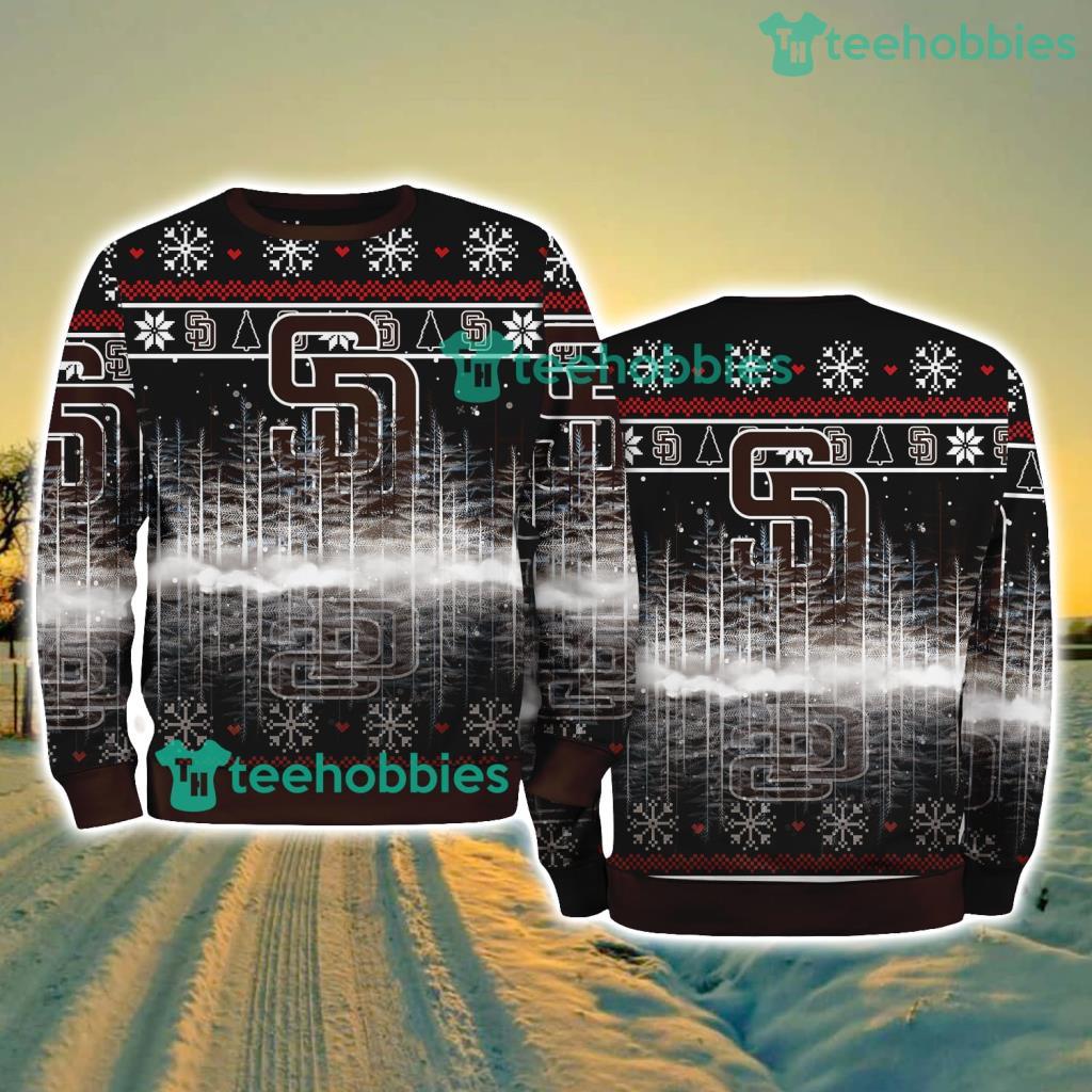 San Diego Padres MLB Pine Christmas Ugly Sweater New Style Best Gift For Fans