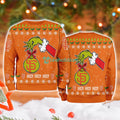 San Francisco Giants Mlb Grinch Hand Ugly Christmas Sweater 3D
