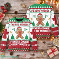 Santa Claus Christmas Ugly Sweater Gingerbread Christmas 3D Sweater Christmas Gift Idea