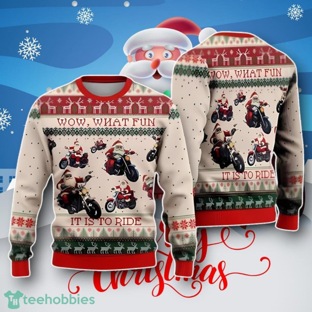 Santa Claus Lovers Ugly Christmas Sweater Unique Gifts For Men