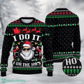 Santa Claus Ugly Christmas Sweater Ho Ho Holy Christmas 3D Ugly Sweater For Men And Women