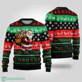 Santa’s Sleigh Christmas Sweater Festive Holiday Ugly Christmas Sweater For Men And Women