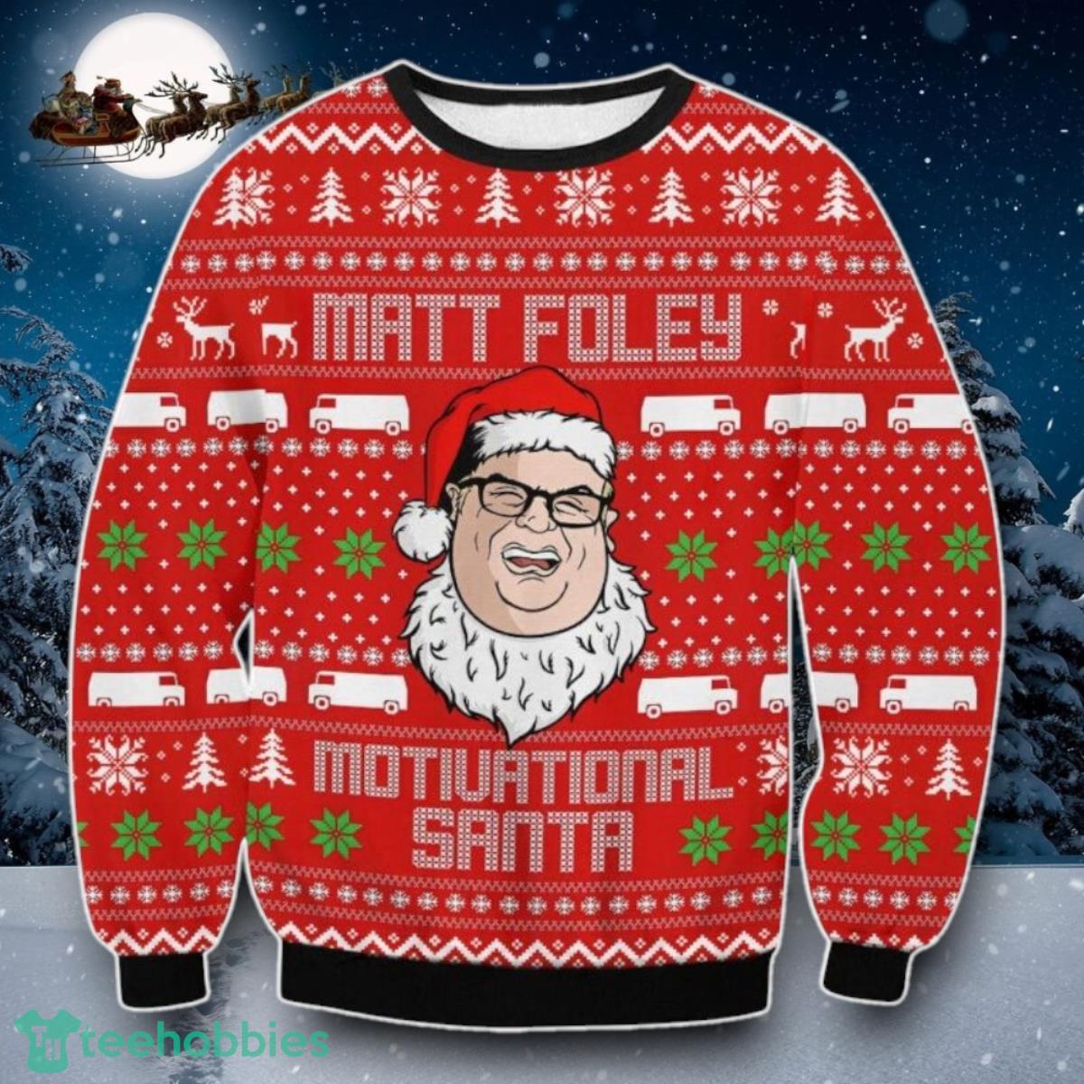 Saturday Night Live Matt Foley Ugly Christmas Sweater Special Gift