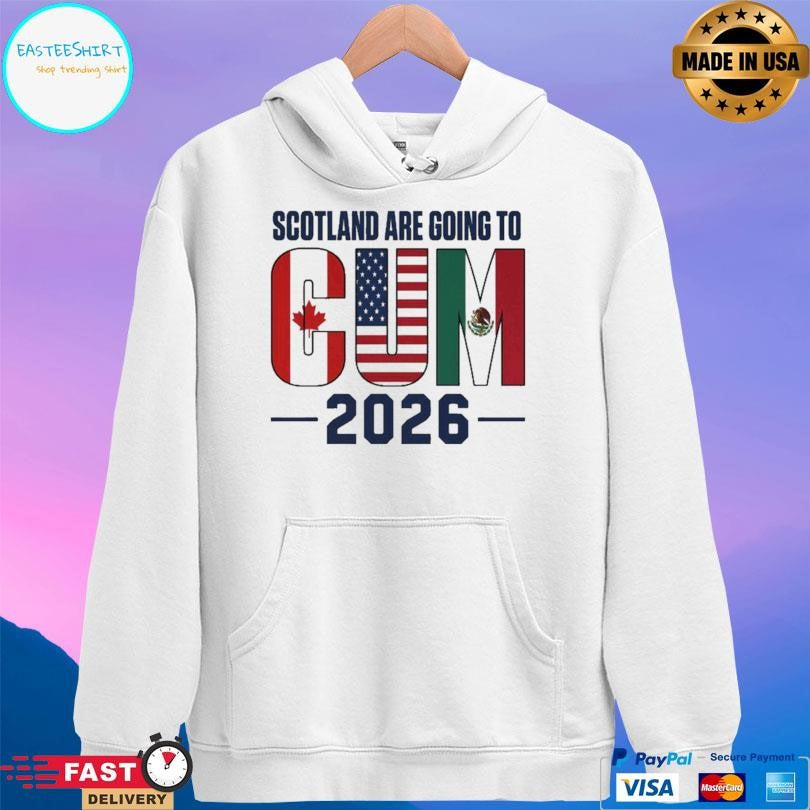 Scotland Are Going To Cum 2026 Shirt