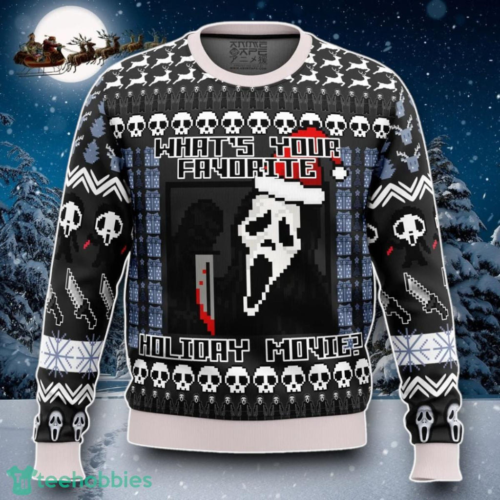Scream Holiday Ugly Christmas Sweater Special Gift