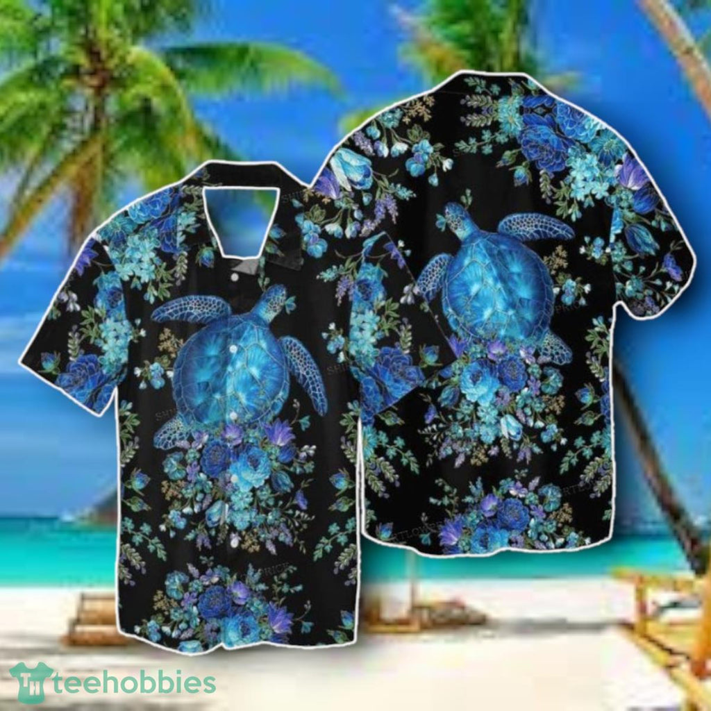 Sea Turtle Hawaiian Shirt Style Gift