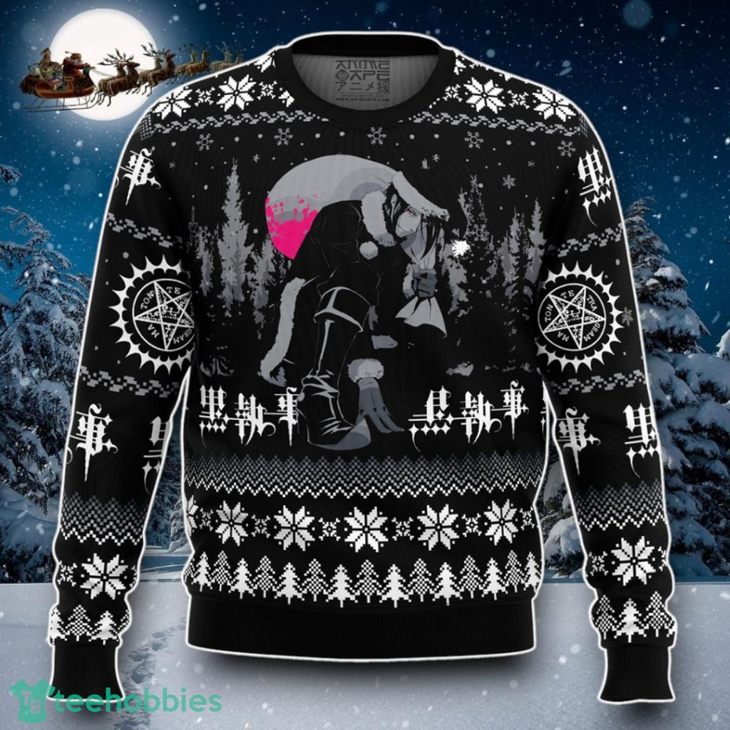 Sebastian Black Black Butler Ugly Christmas Sweater Special Gift