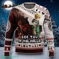 See You In Valhalla Vinland Saga Ugly Christmas Sweater Special Gift