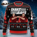 Shake And Bake Talladega Nights Ugly Christmas Sweater Special Gift