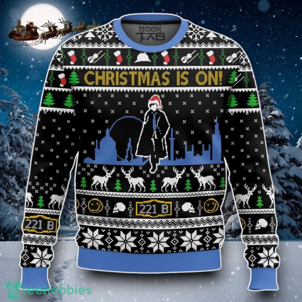 Sherlock Benedict Cumberbatch Christmas Ugly Sweater Special Gift