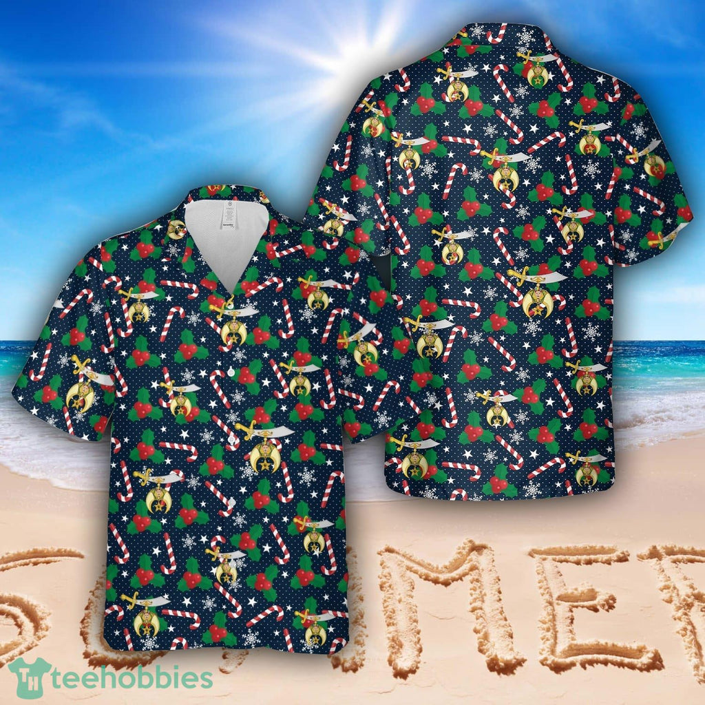 Shriners Christmas Hawaiian Shirt Beach Summer Shirt