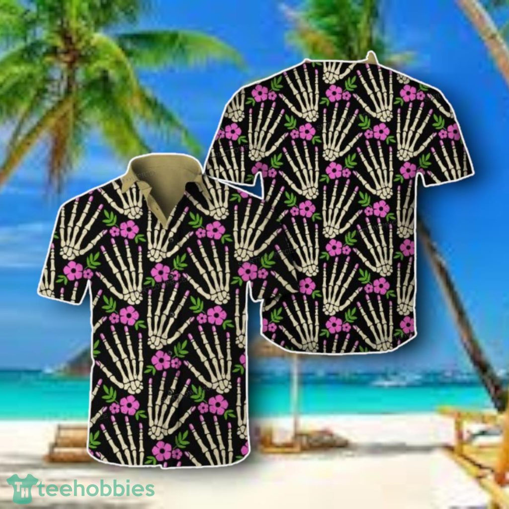 Skull Tropical Hawaiian Shirt Style Gift