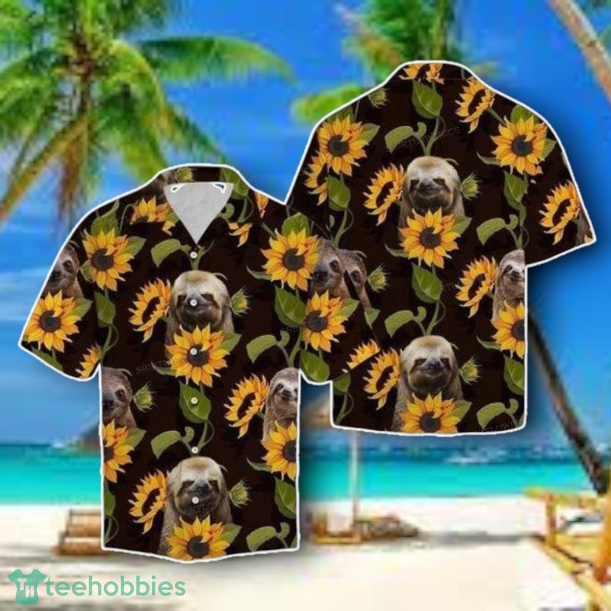 Sloth Hawaiian Shirt Style Gift