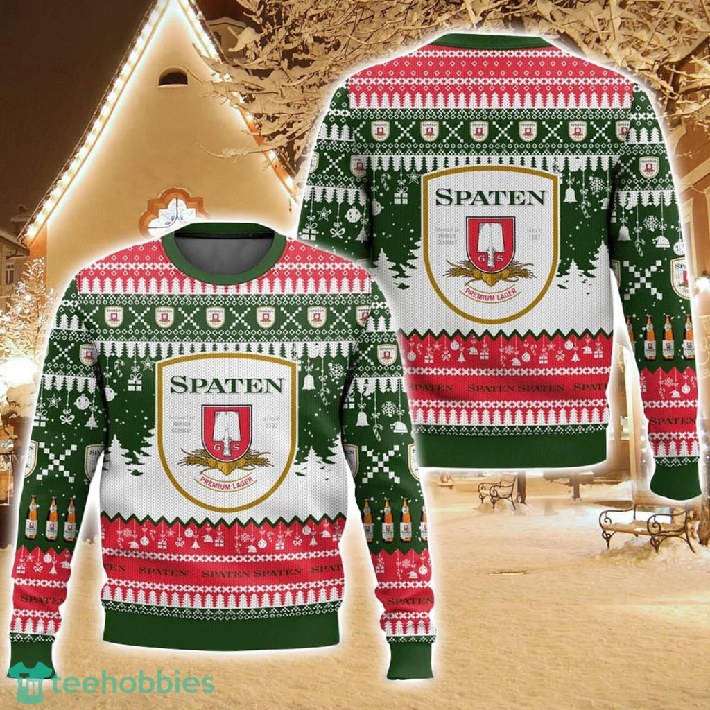 Spaten German Beer Ugly Christmas Sweater For Men And Women Christmas Holiday Gift Family Gift