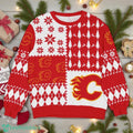 Sport Team Calgary Flames NHL Ugly Christmas Sweater All Over Prints Christmas 3D Sweater For Men Women