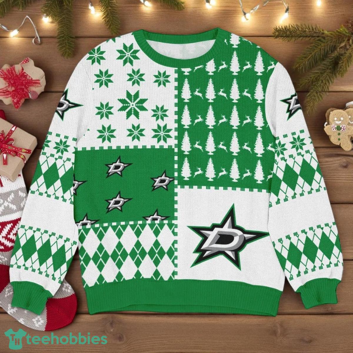Sport Team Dallas Stars NHL Ugly Christmas Sweater All Over Prints Christmas 3D Sweater For Men Women