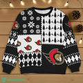 Sport Team Ottawa Senators NHL Ugly Christmas Sweater All Over Prints Christmas 3D Sweater For Men Women