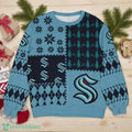 Sport Team Seattle Kraken NHL Ugly Christmas Sweater All Over Prints Christmas 3D Sweater For Men Women