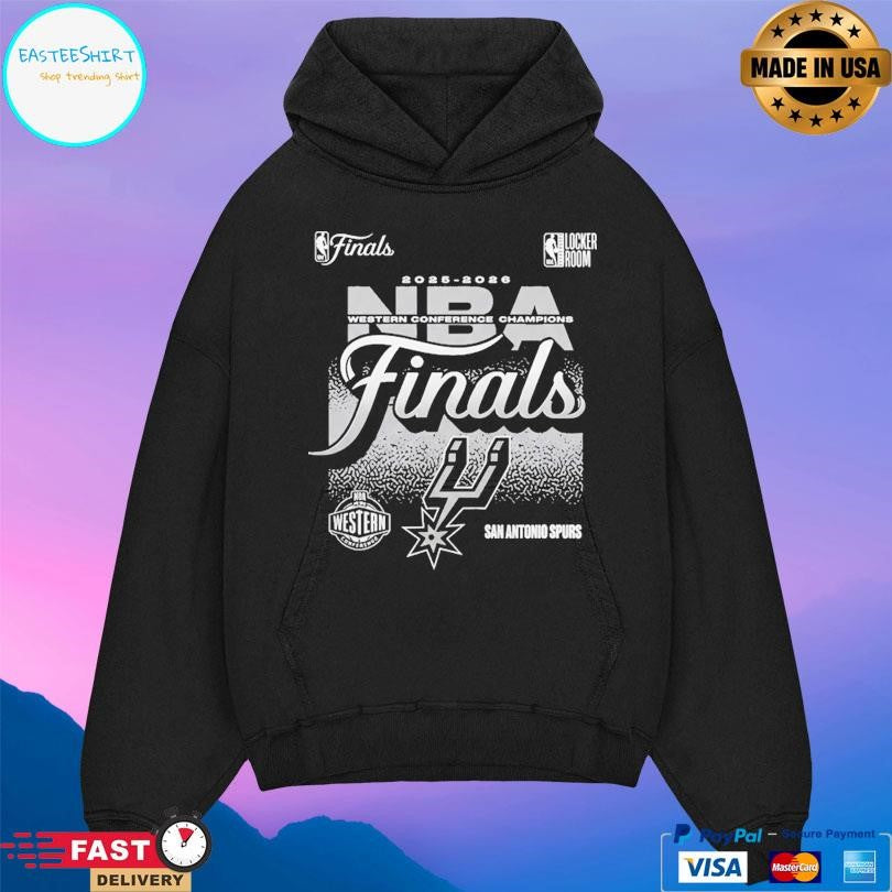 Spurs 2026 Conference Finals Champions Locker Room Shirt