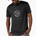 White Jokulsarlon Iceland Vegvisir Logo by WASchaidler