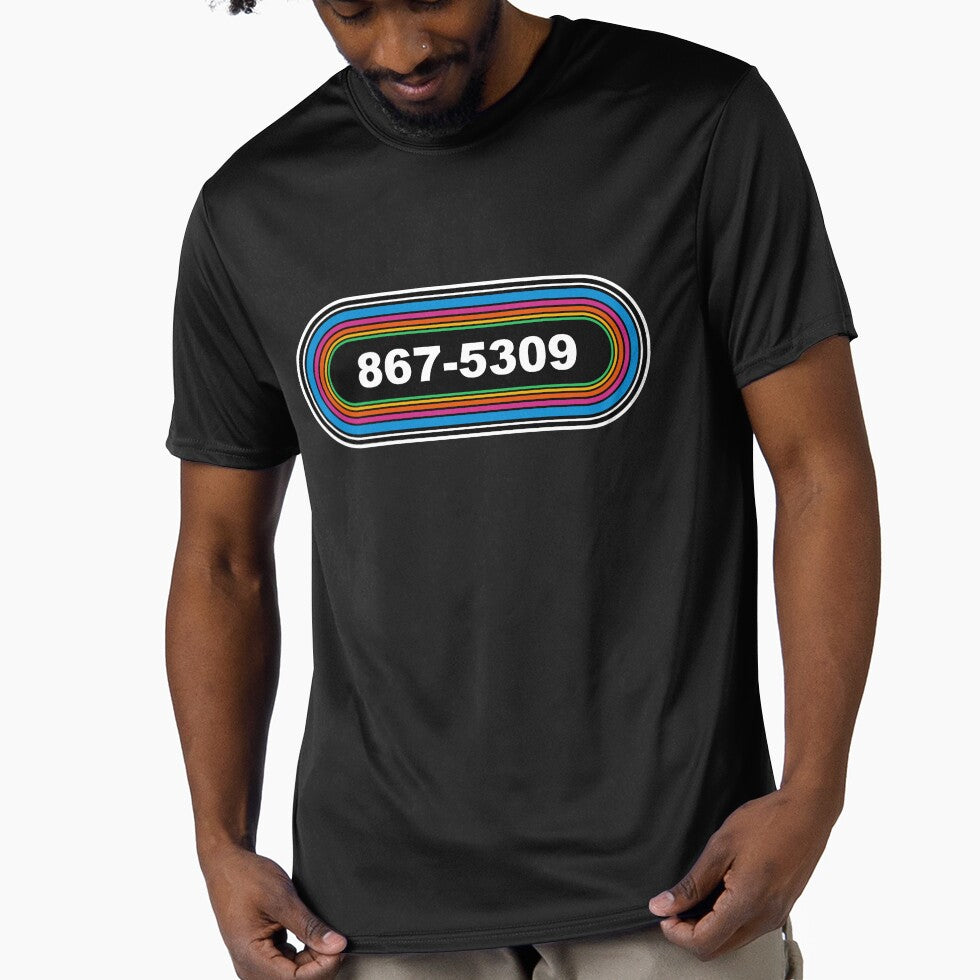 Jenny I got your number 8675309 song 70's 80's Gen X boomer West Coast KLOS parody Bumper Sticker by FlatSixGraphics