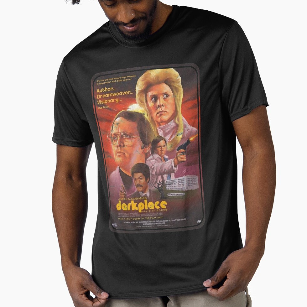 Garth Marenghi - Darkplace (distressed design) Essential T-Shirt by AstridPredovic