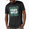 Stay Wild Tropical Jungle Print by kwillhoite