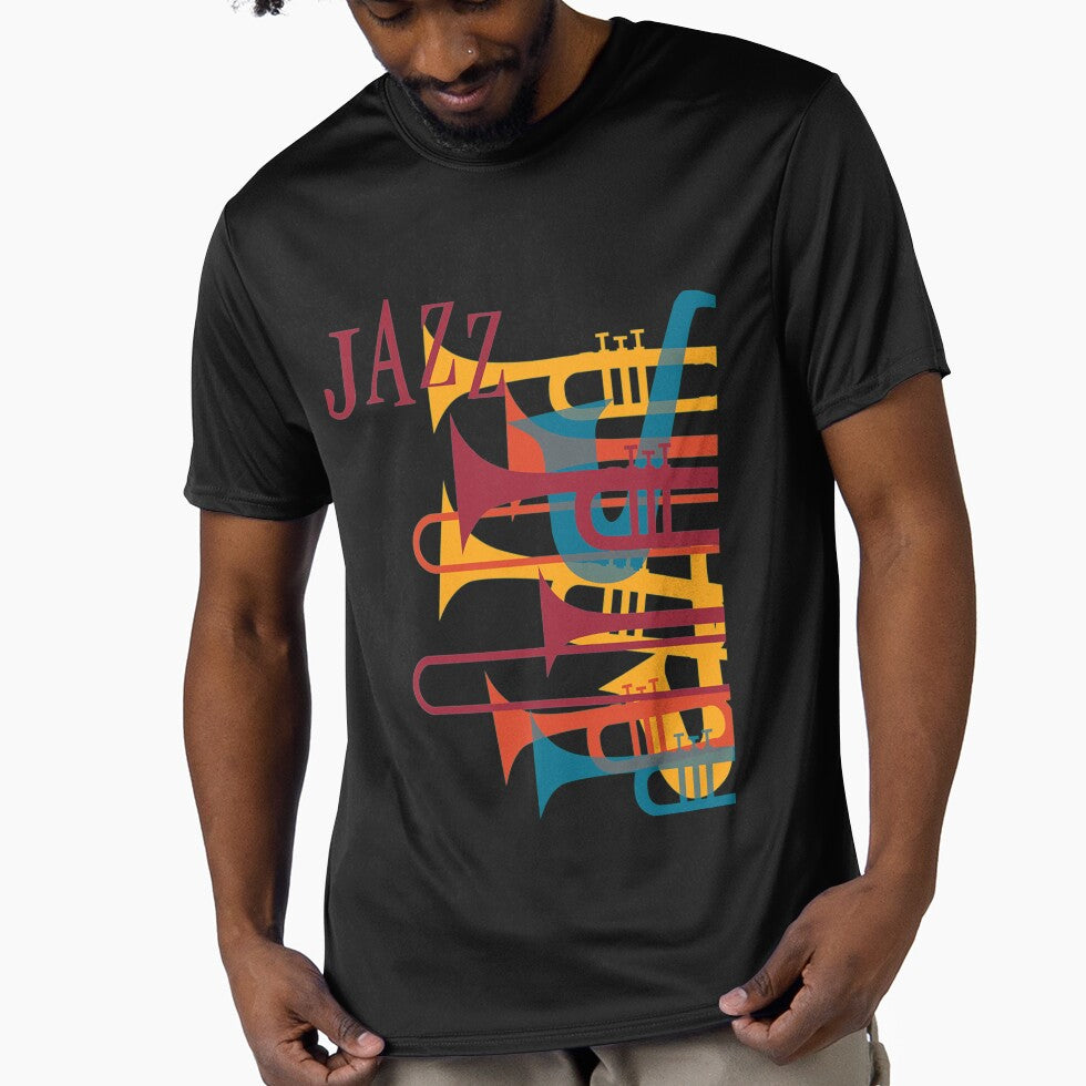Jazz Music Spirit Sax by Letters-Art