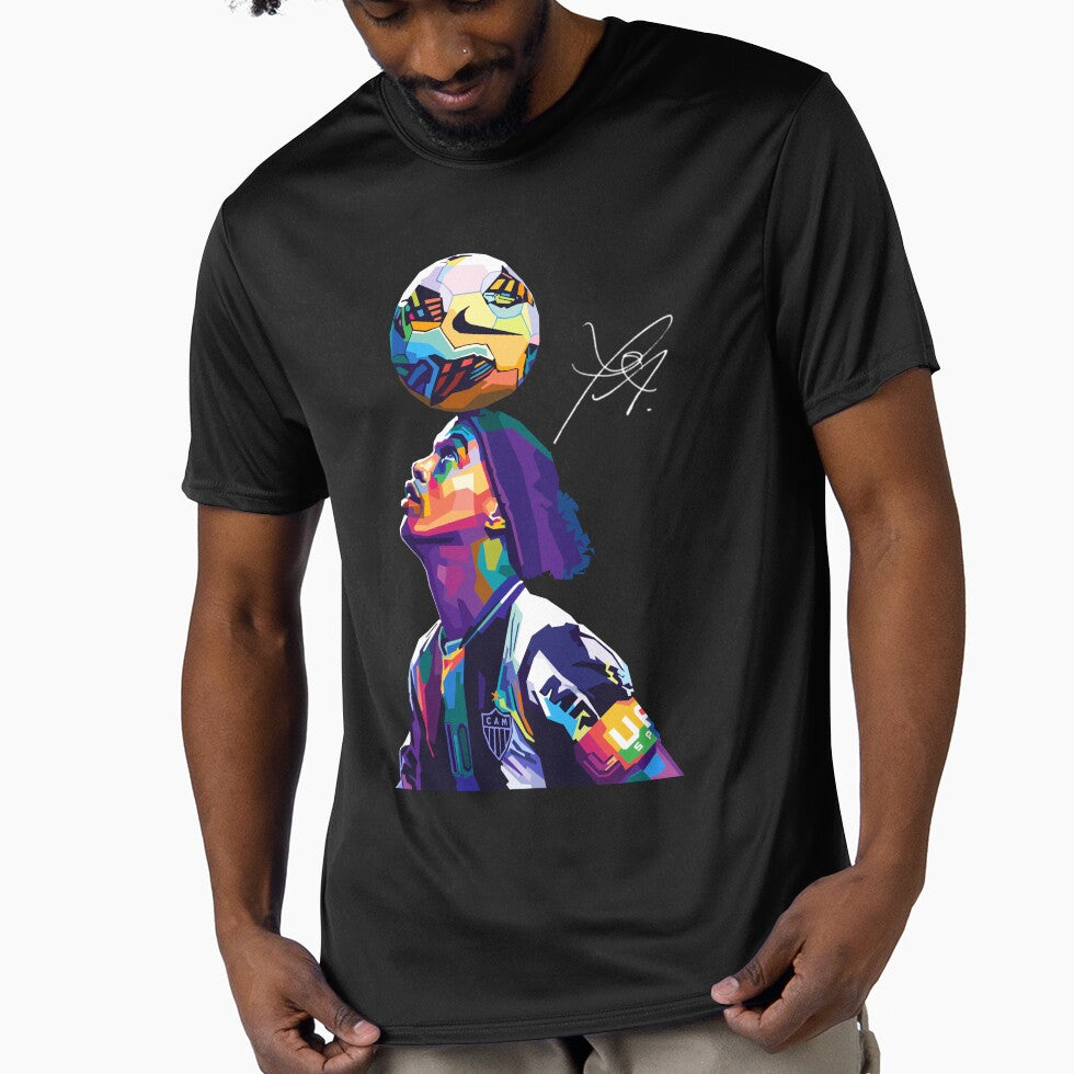 Ronaldinho Wpap Pop Art by SiksisArt