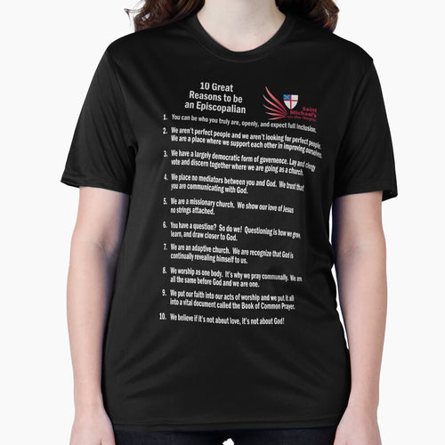 10 Great Reasons to be an Episcopalian - for Dark Shirts by Lincoel